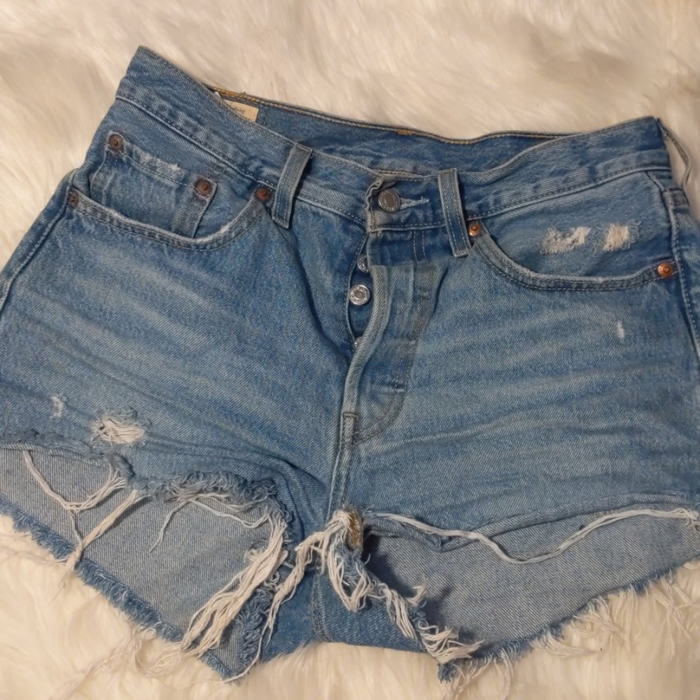 Levi's 501 button up shorts